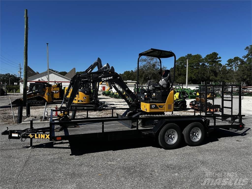 John Deere 17 P Mini bagri <7t