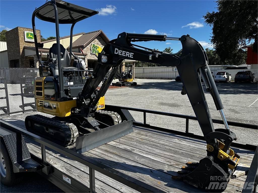 John Deere 17 P Mini bagri <7t