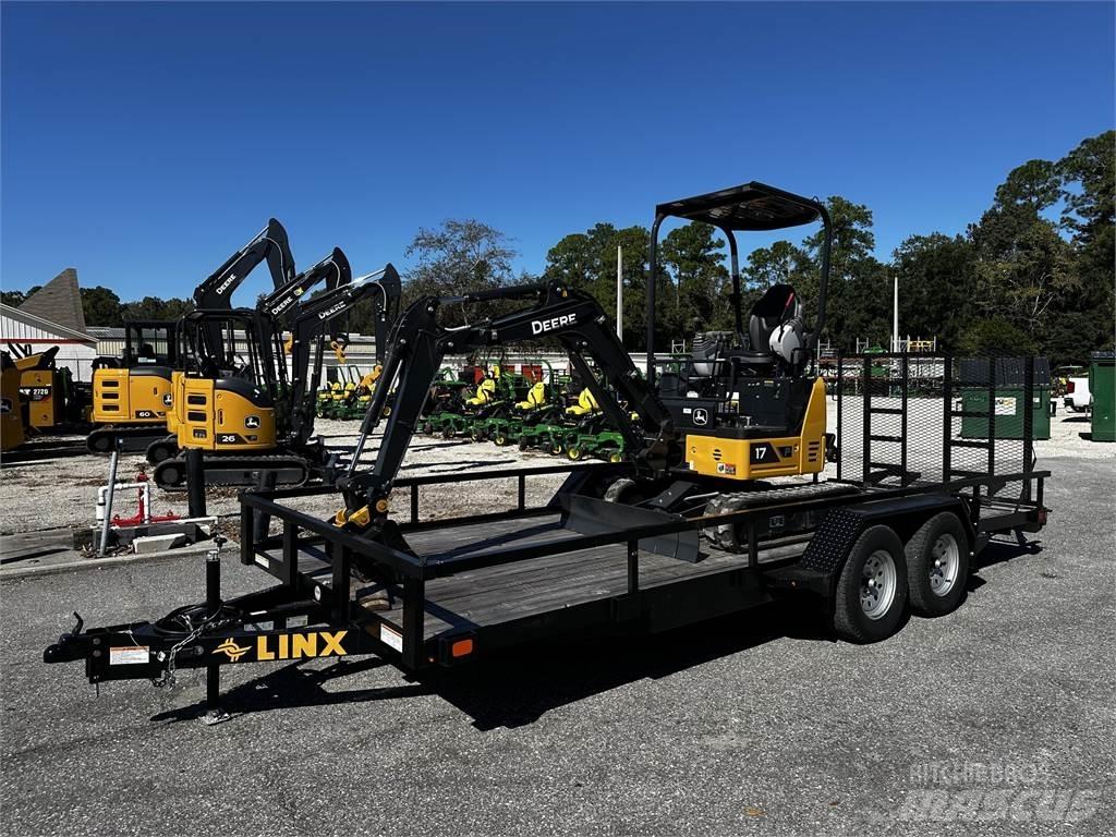 John Deere 17 P Mini bagri <7t