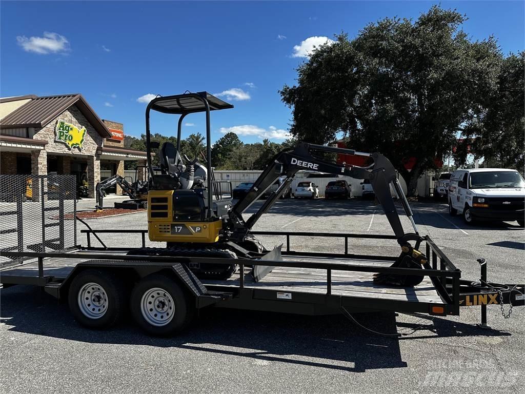 John Deere 17 P Mini bagri <7t