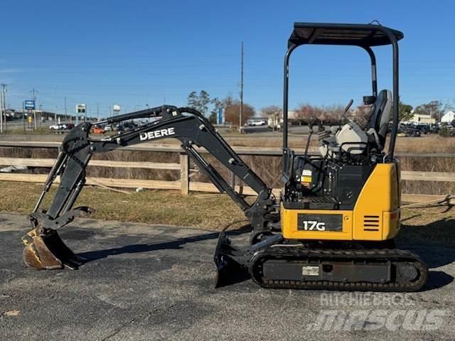 John Deere 17G Mini bagri <7t