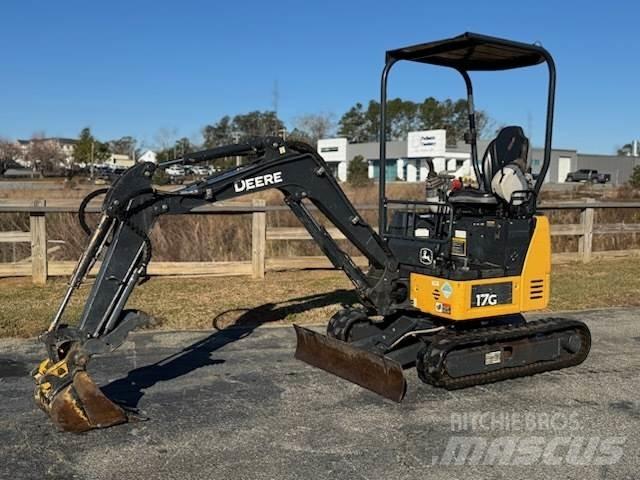 John Deere 17G Mini bagri <7t