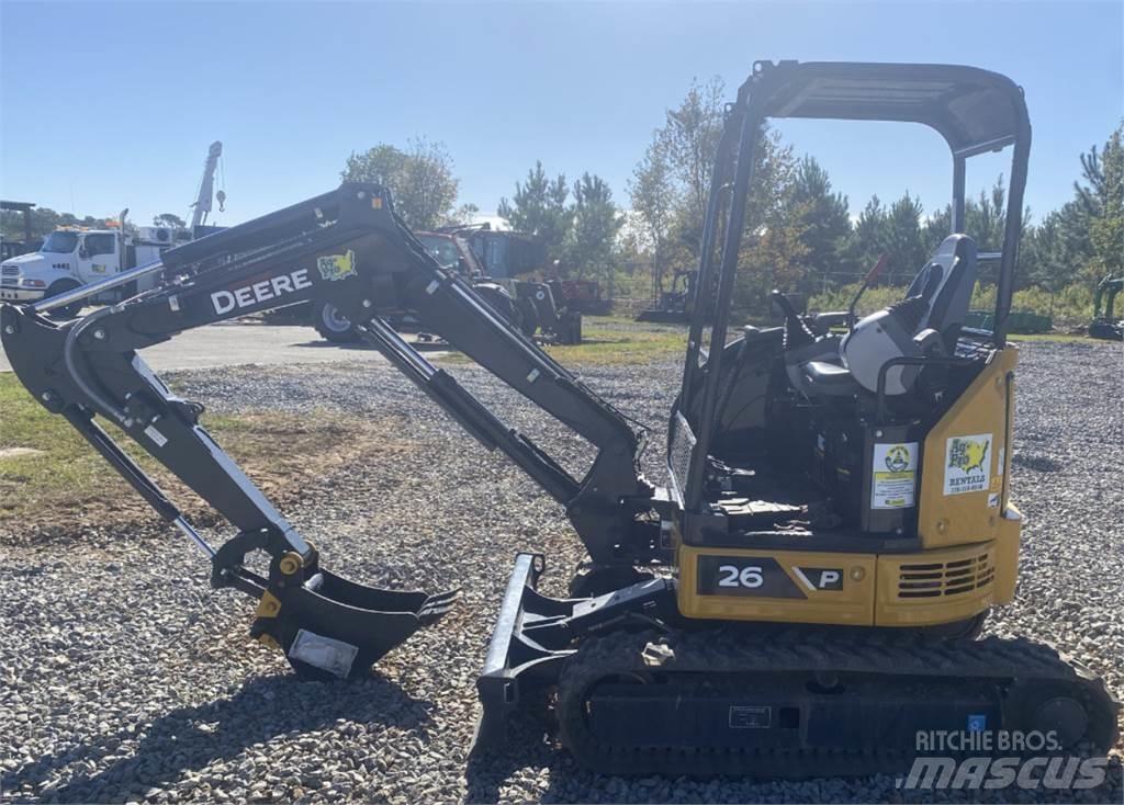 John Deere 26 P Mini bagri <7t