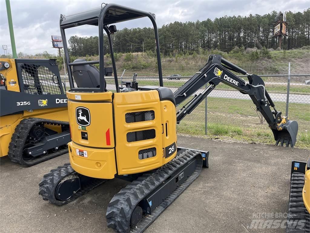 John Deere 26 P Mini bagri <7t