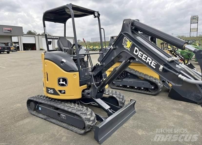 John Deere 26 P Mini bagri <7t