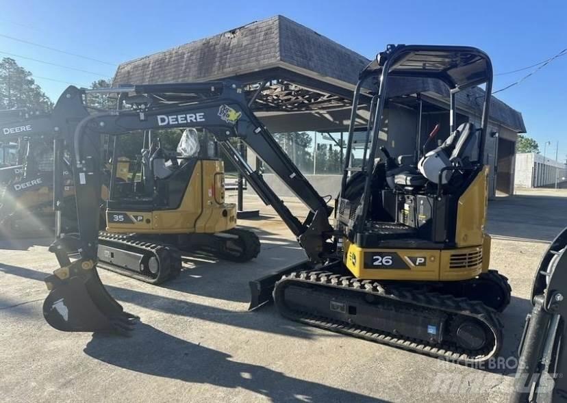 John Deere 26 P Mini bagri <7t