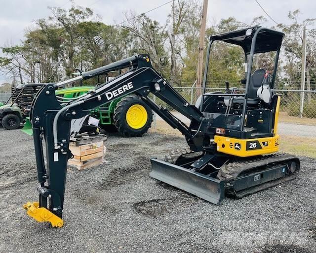 John Deere 26 P Mini bagri <7t