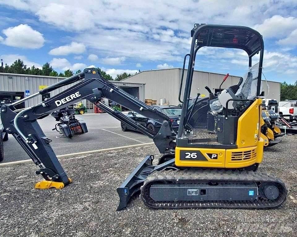 John Deere 26 P Mini bagri <7t