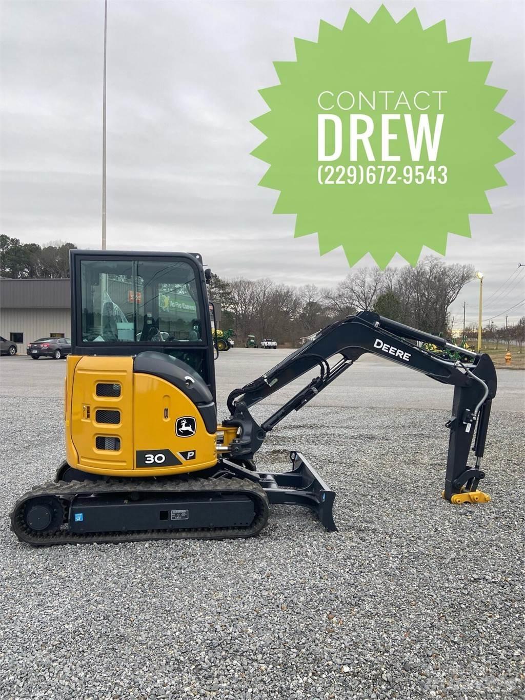 John Deere 30 P Mini bagri <7t