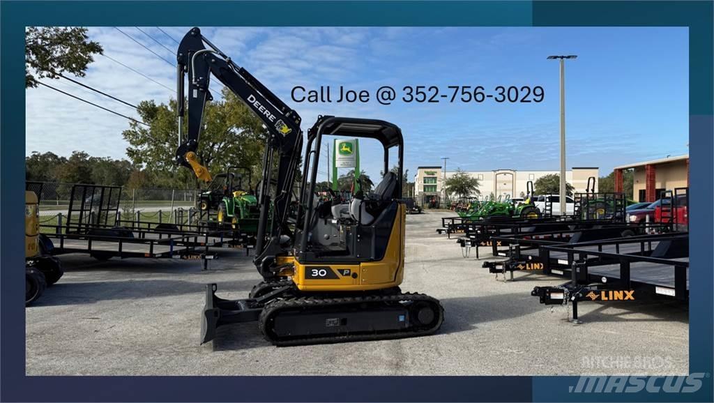 John Deere 30 P Mini bagri <7t
