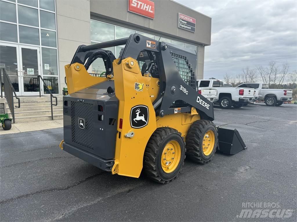 John Deere 318G Skid steer mini nakladalci