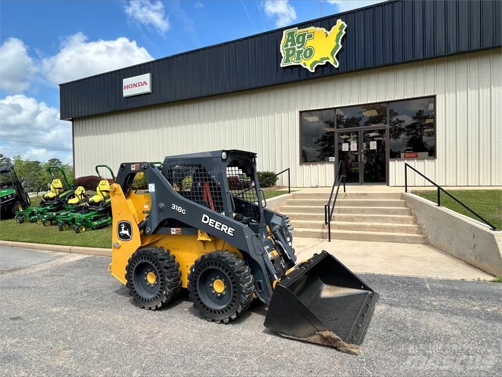 John Deere 318G Skid steer mini nakladalci