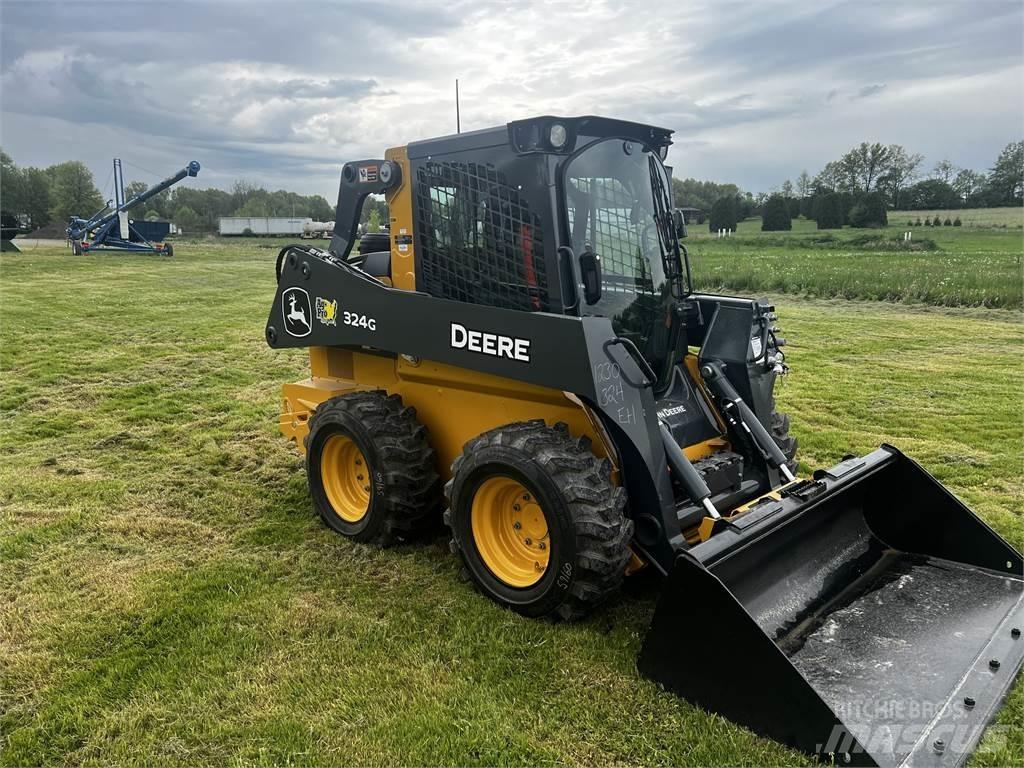 John Deere 324G Skid steer mini nakladalci