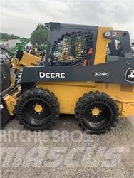 John Deere 324G Skid steer mini nakladalci