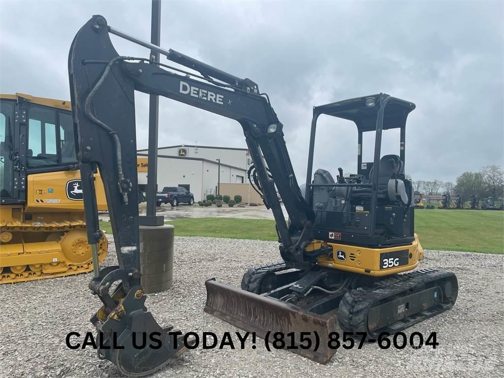 John Deere 35G Mini bagri <7t