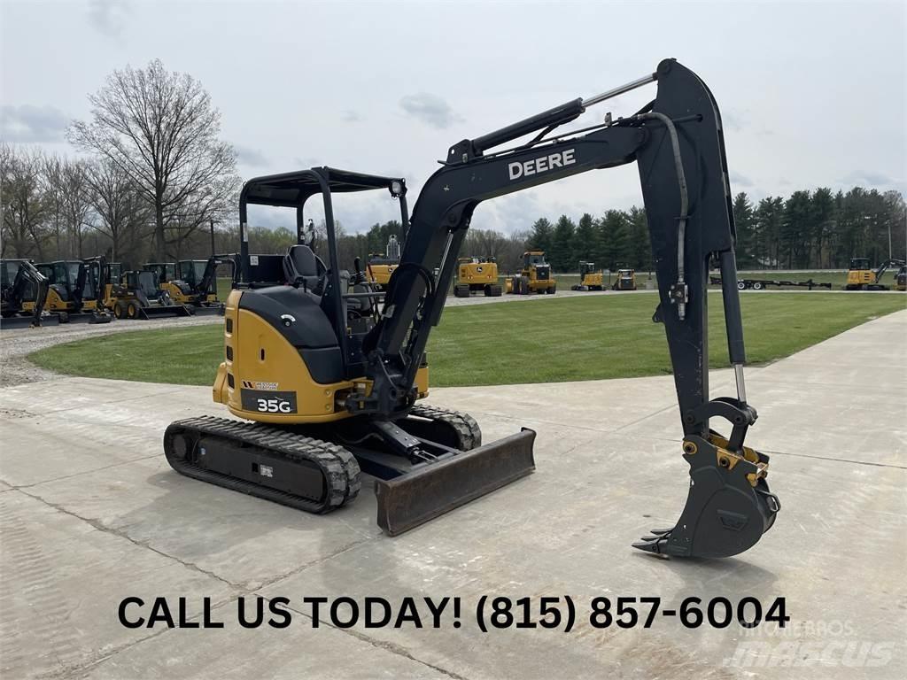 John Deere 35G Mini bagri <7t