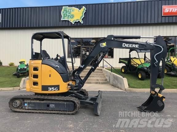 John Deere 35G Mini bagri <7t