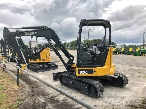 John Deere 35G Mini bagri <7t