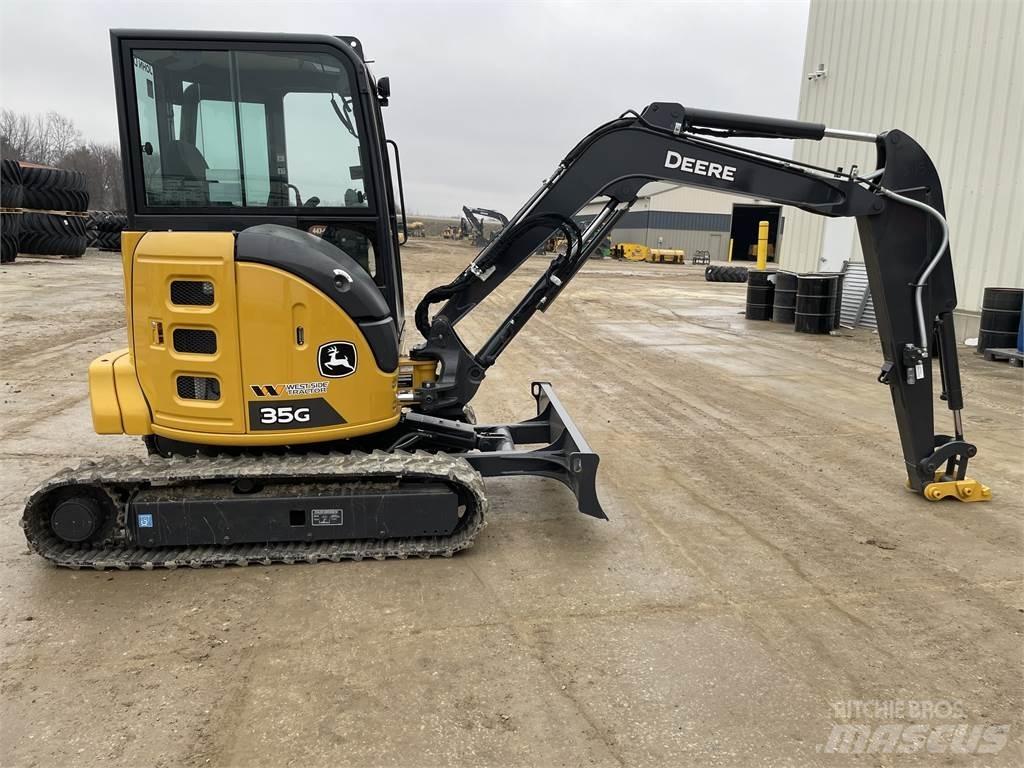 John Deere 35G Mini bagri <7t