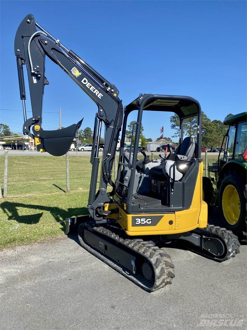 John Deere 35G Mini bagri <7t