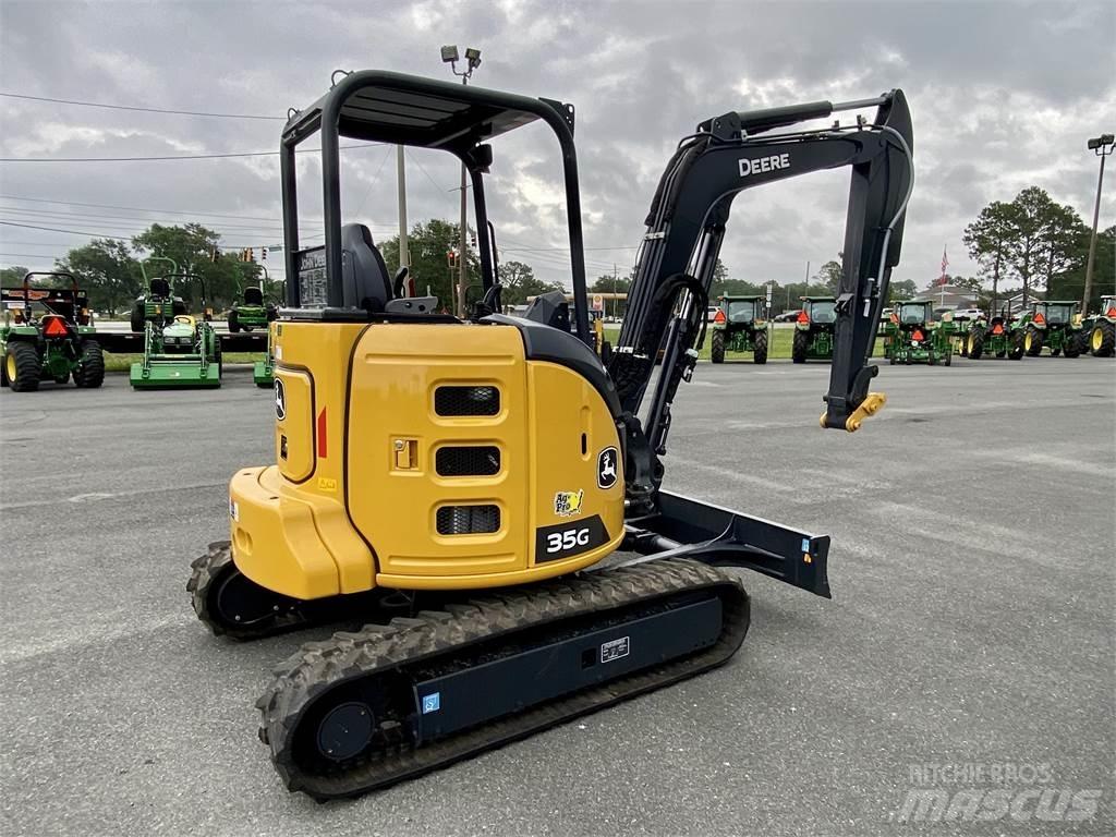 John Deere 35G Mini bagri <7t