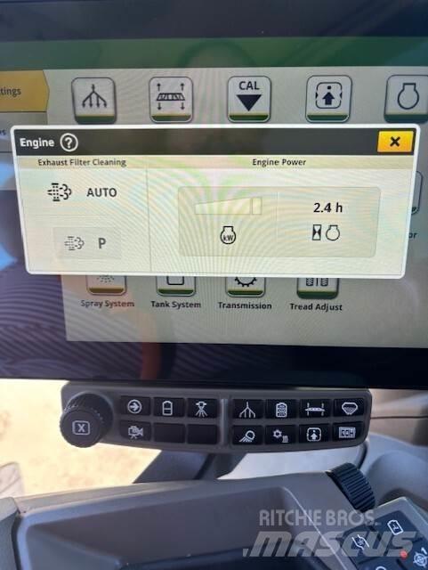 John Deere 408R Vlečne škropilnice