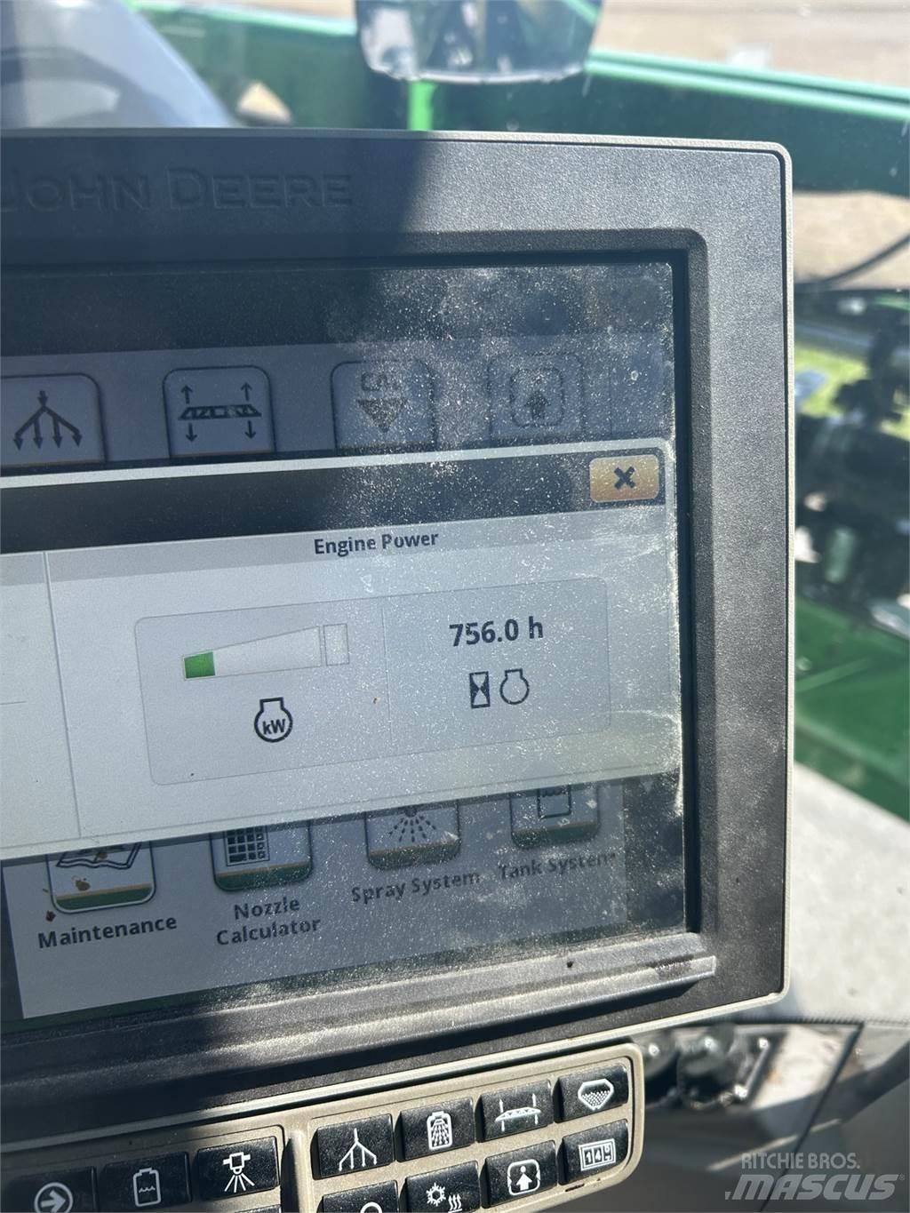 John Deere 408R Vlečne škropilnice