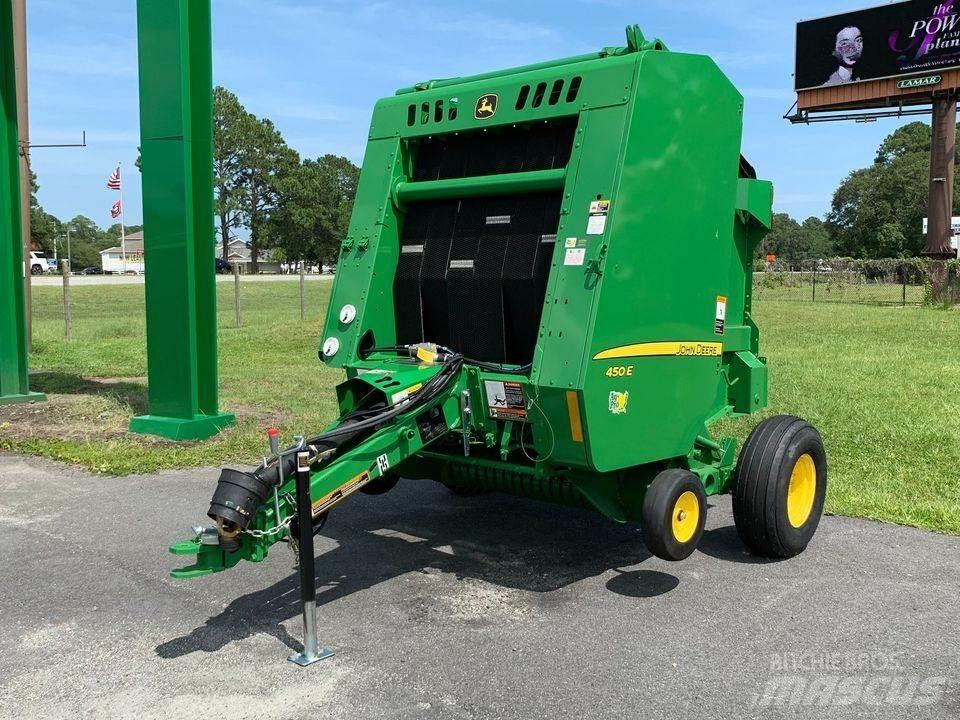 John Deere 450E Balirke (okrogle bale)