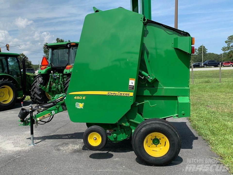 John Deere 450E Balirke (okrogle bale)