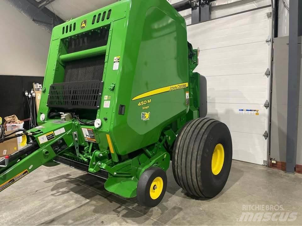 John Deere 450M Balirke (okrogle bale)