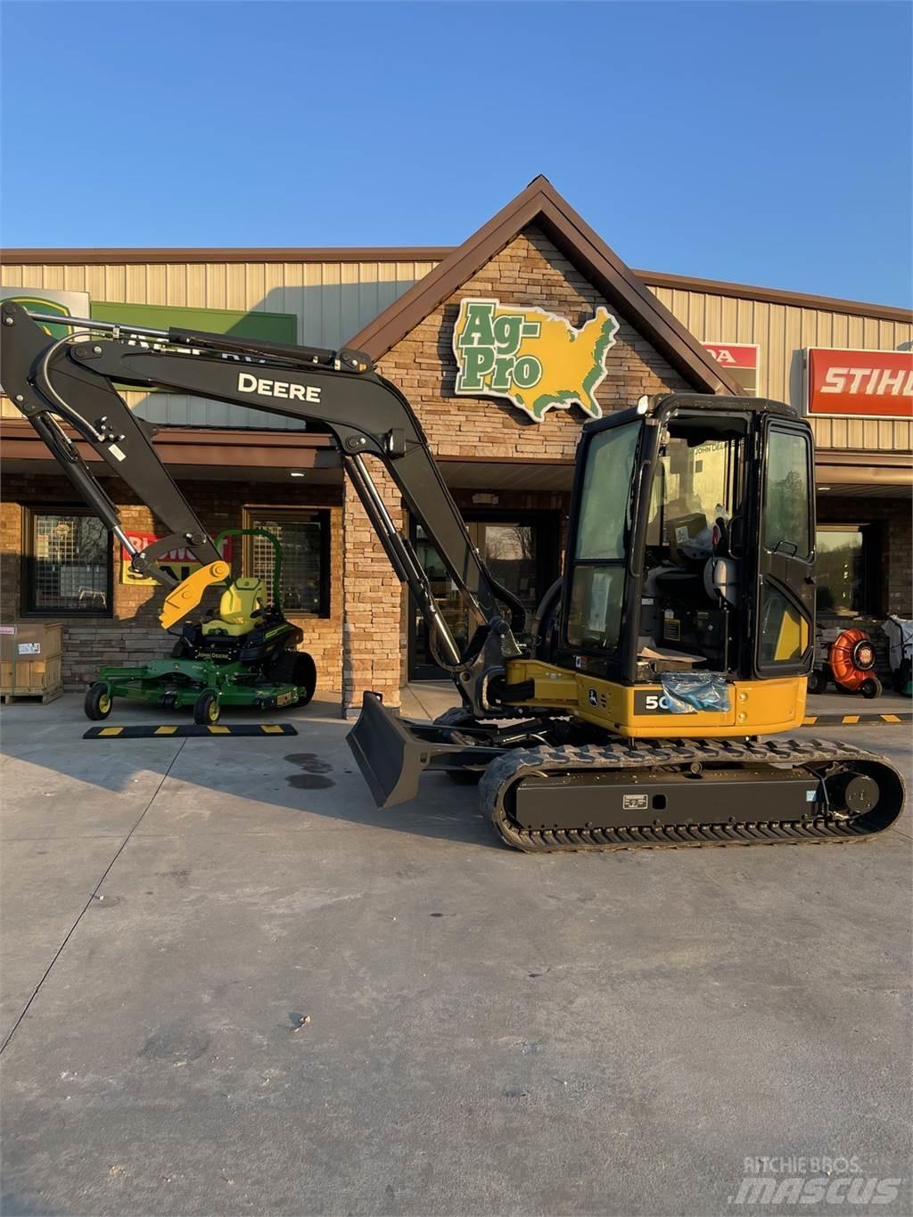 John Deere 50 P Mini bagri <7t