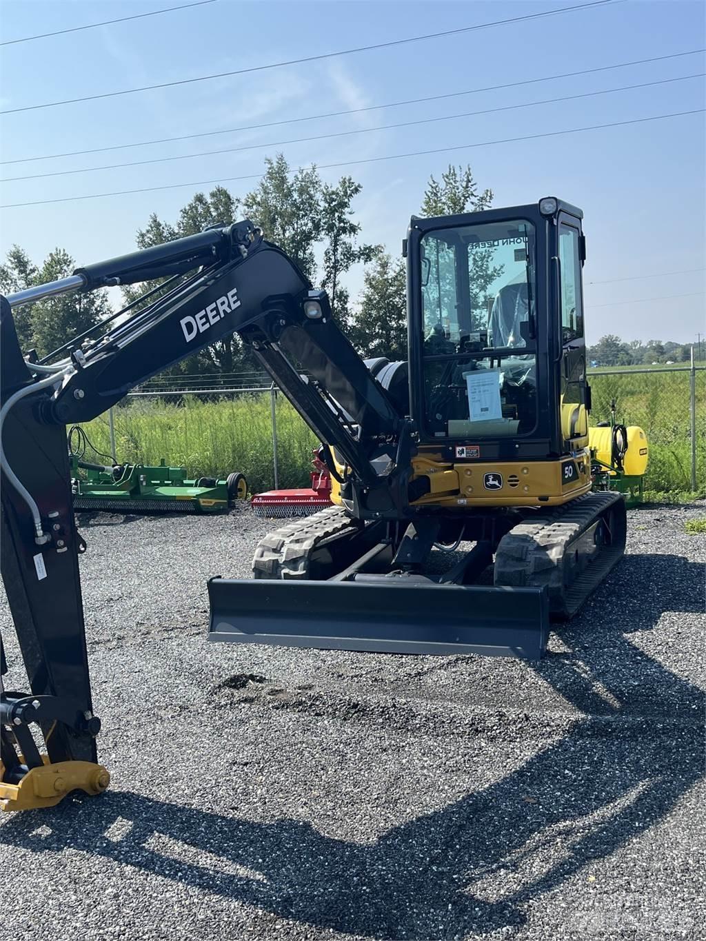 John Deere 50 P Mini bagri <7t