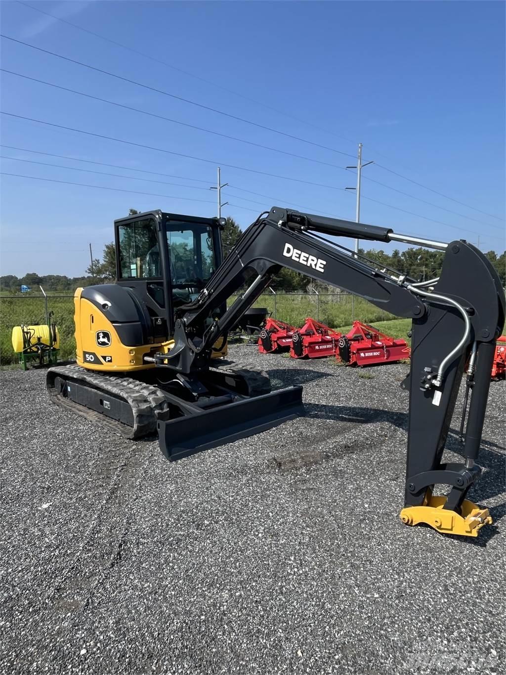 John Deere 50 P Mini bagri <7t