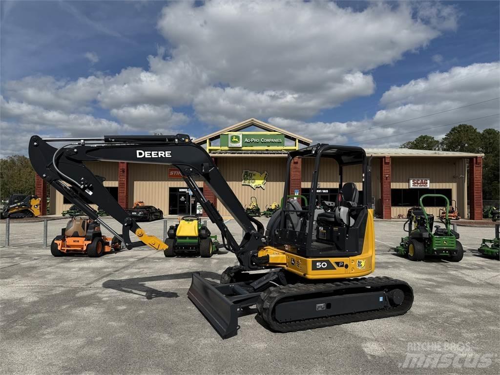 John Deere 50 P Mini bagri <7t