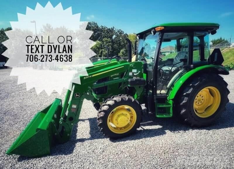 John Deere 5075E Traktorji
