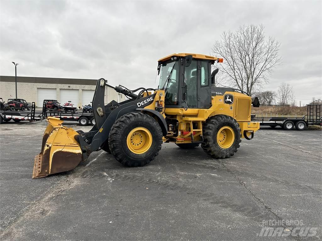 John Deere 524L Kolesni nakladalci