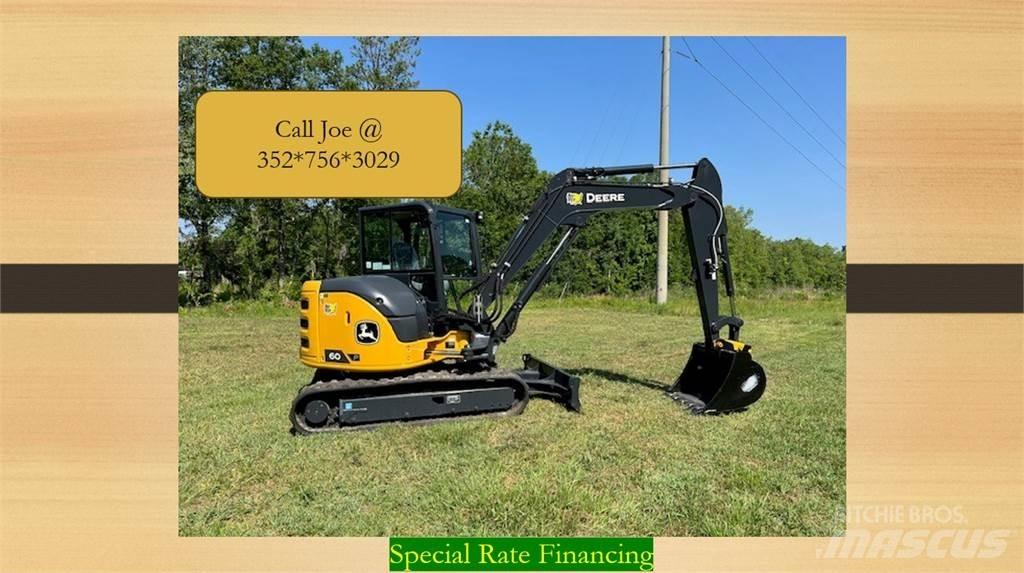 John Deere 60 P Mini bagri <7t