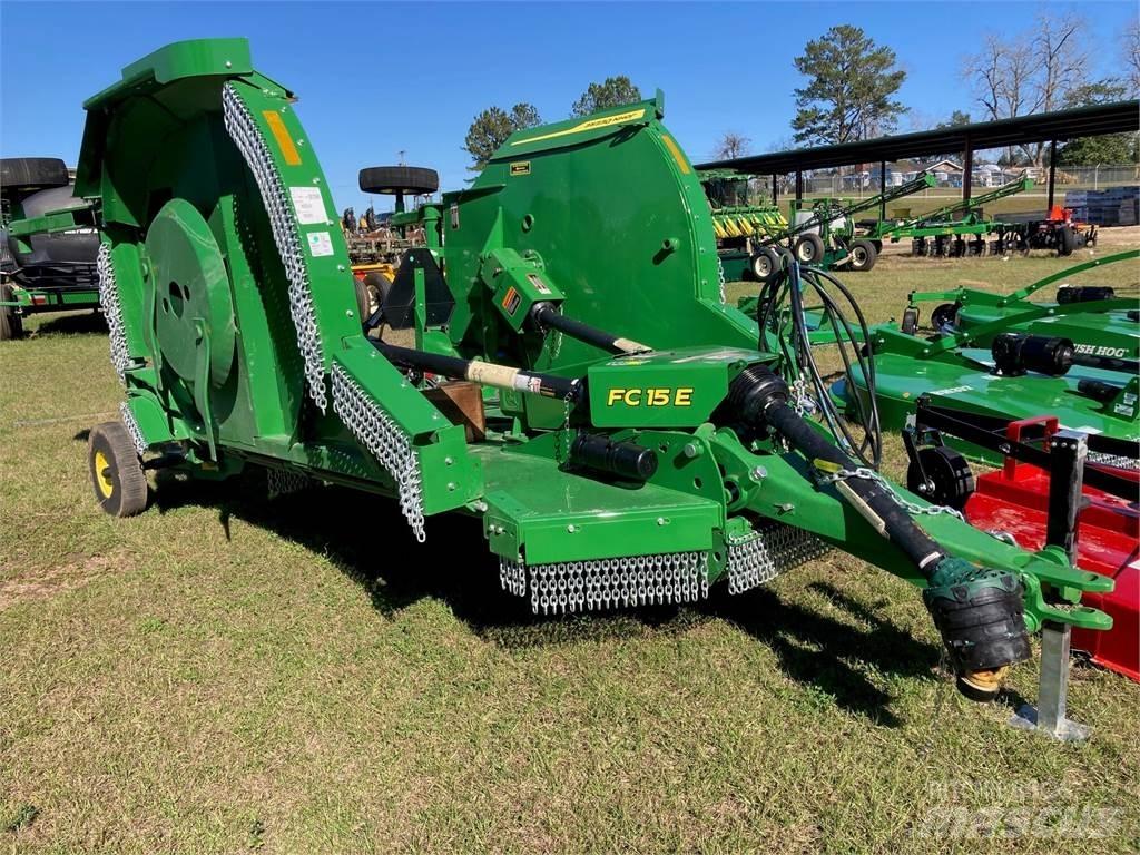 John Deere FC15E Rezač za bale, oprema za rezanje in odvijanje bal
