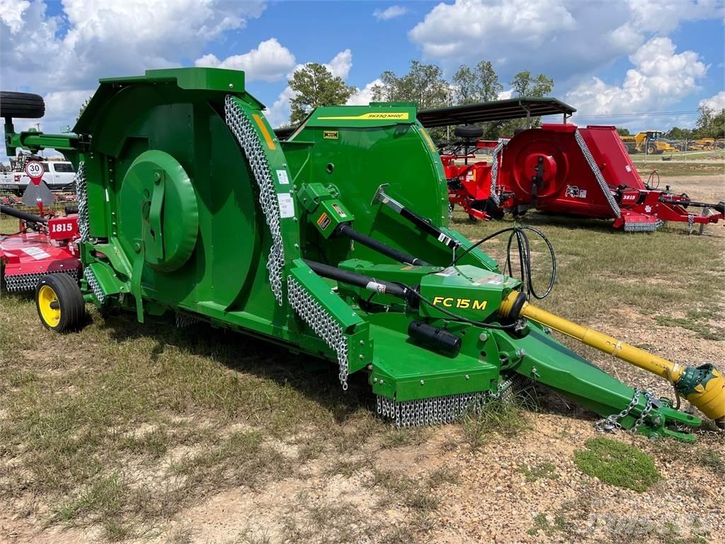 John Deere FC15M Rezač za bale, oprema za rezanje in odvijanje bal