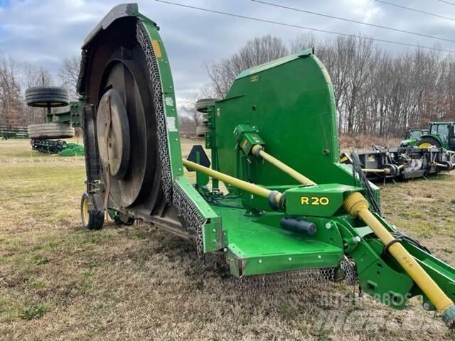 John Deere R20 Rezač za bale, oprema za rezanje in odvijanje bal
