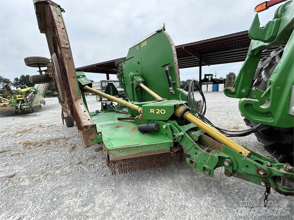 John Deere r20 Rezač za bale, oprema za rezanje in odvijanje bal