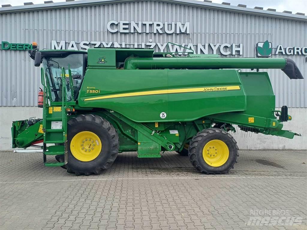 John Deere T550 Kombajni