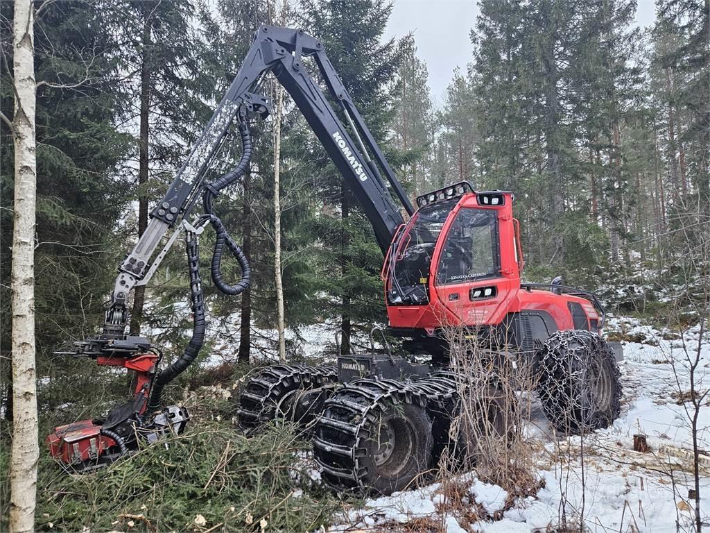 Komatsu 901 Harvesterji
