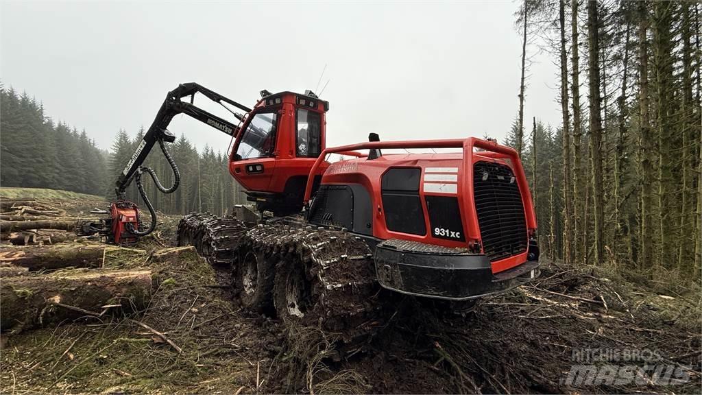 Komatsu 931XC Harvesterji