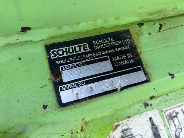 Schulte XH-1500 Rezač za bale, oprema za rezanje in odvijanje bal