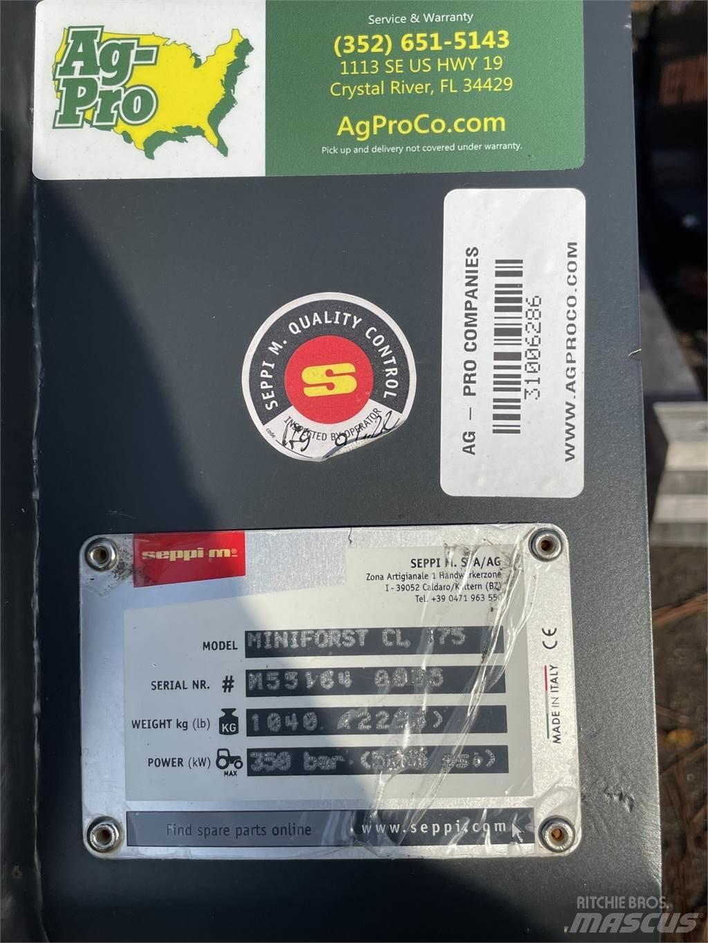 Seppi CL 175 Stroji za sečnjo dreves