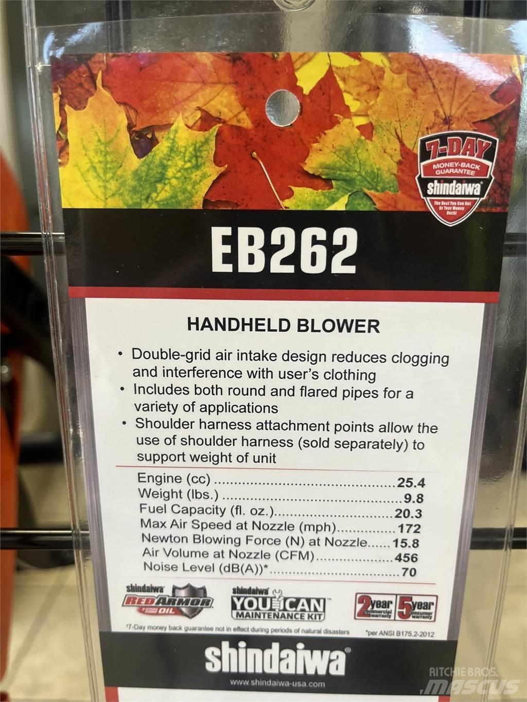 Shindaiwa EB262 Vozila za golf