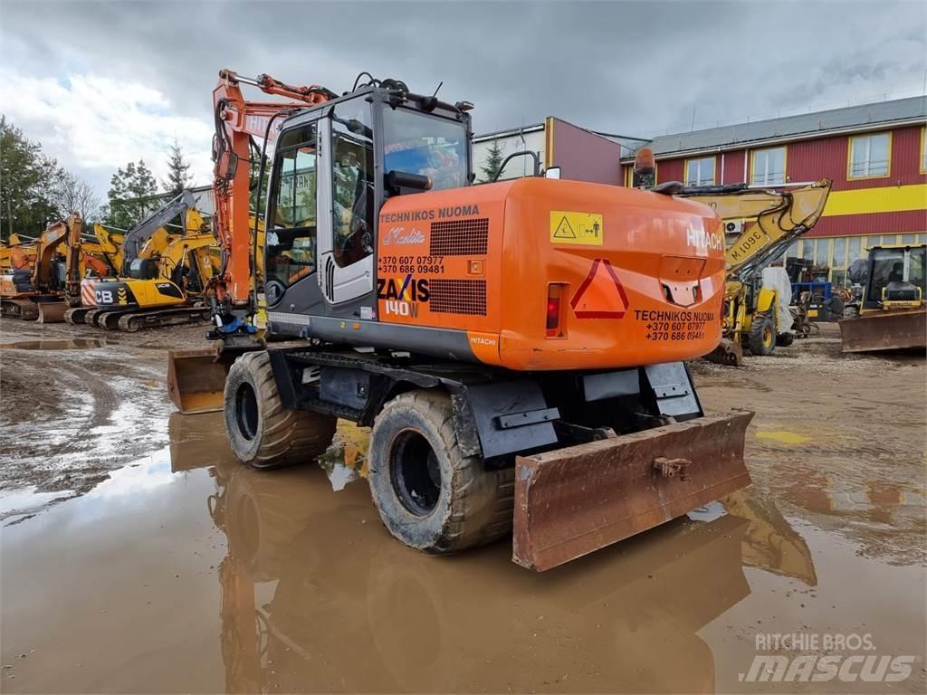 Hitachi ZX140W-3 Bagri na kolesih