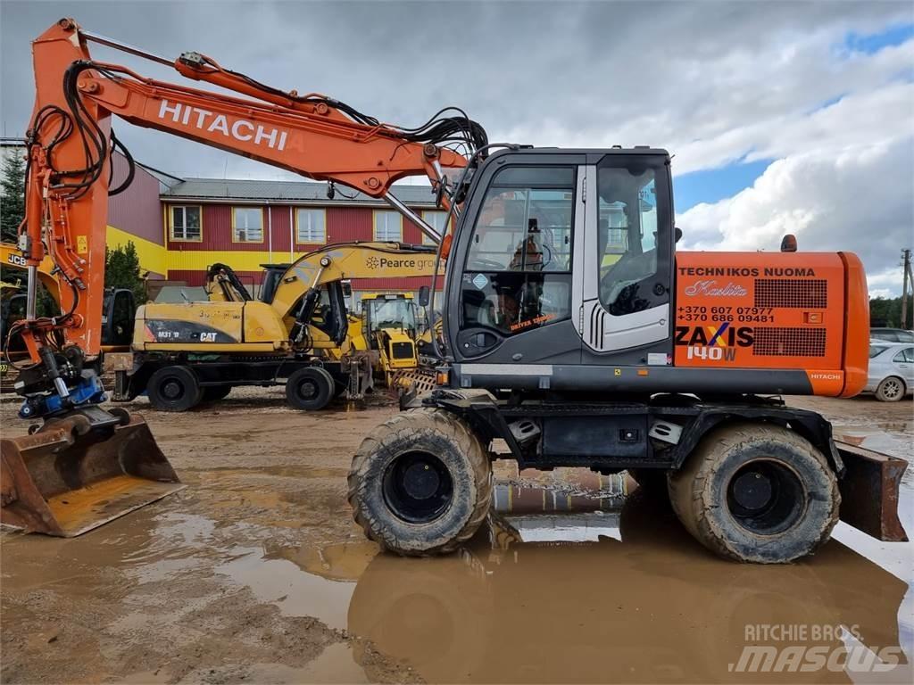 Hitachi ZX140W-3 Bagri na kolesih