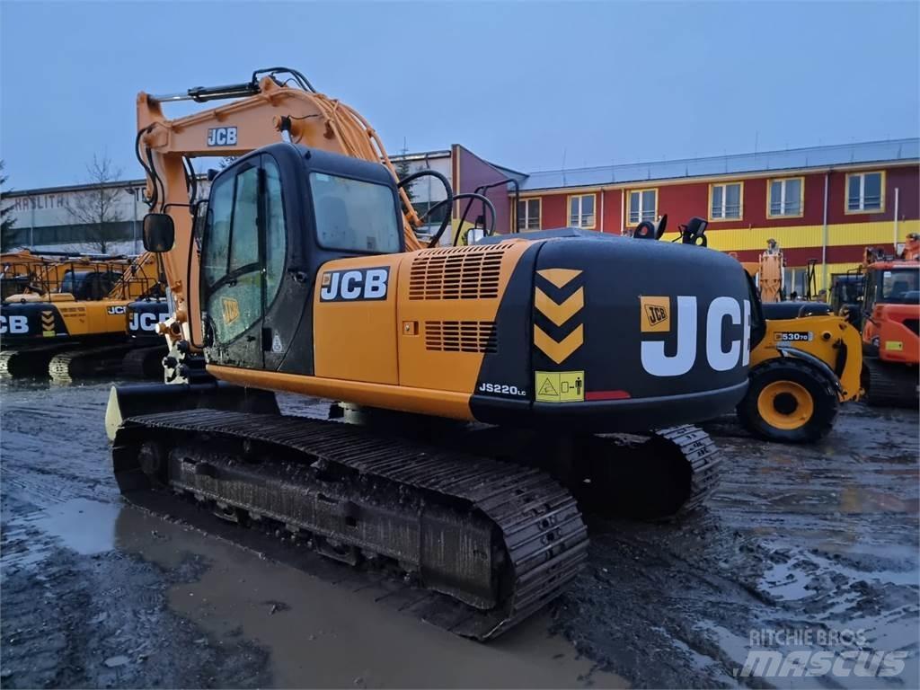 JCB JS220LC Bagri goseničarji